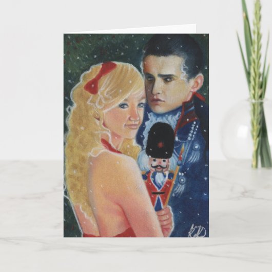 De Nutcracker-kaart Feestdagen Kaart (Voorkant)