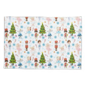 De Nutcracker Karakters Clara Winter Kerstmis Kussensloop (Achterkant)