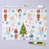 De Nutcracker Karakters Clara Winter Kerstmis Tissuepapier (Craft)