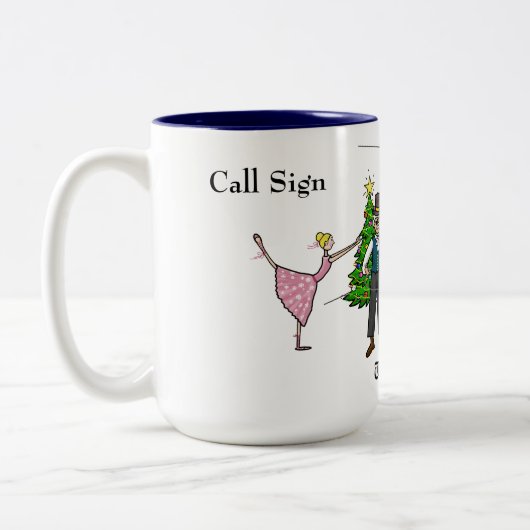 De Nutcracker Shack Ham Radio Mok (Links)