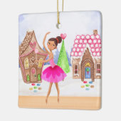 De Nutcracker Sugar Plum Fairy Ballet Kerstmis Keramisch Ornament (Links)
