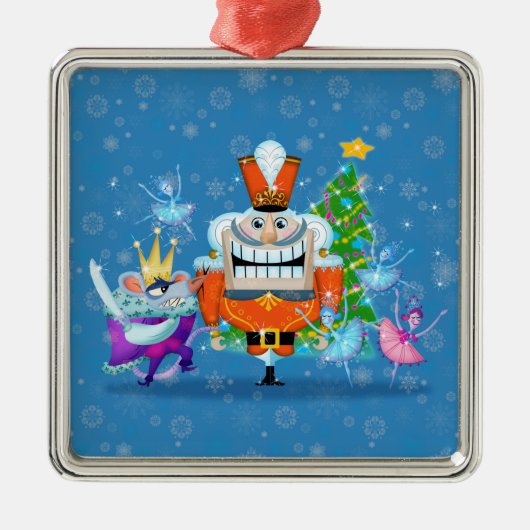de nutcracker suite metalen ornament (Voorkant)