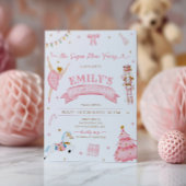 De Nutcracker Winter Onederland 1e verjaardag Kaart