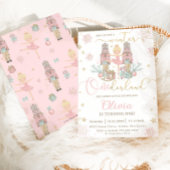 De Nutcracker Winter Onederland 1e verjaardag Kaart