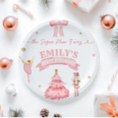 De Nutcracker Winter Onederland 1e verjaardag Papieren Bordje