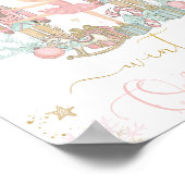 De Nutcracker Winter Onederland 1e verjaardag Poster (Hoek)