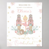 De Nutcracker Winter Onederland 1e verjaardag Poster (Voorkant)