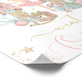 De Nutcracker Winter Onederland 1e verjaardag Poster (Hoek)