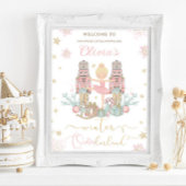 De Nutcracker Winter Onederland 1e verjaardag Poster