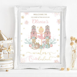 De Nutcracker Winter Onederland 1e verjaardag Poster