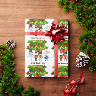 De Nutkraker, Clara, Mouse King Ballet Kerstmis Cadeaupapier