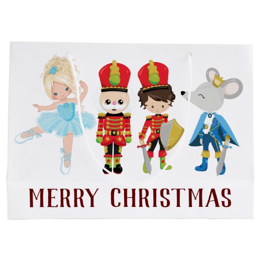 De Nutkraker, Clara, Muiskoning, Kerstmis Groot Cadeauzakje (Achterkant)