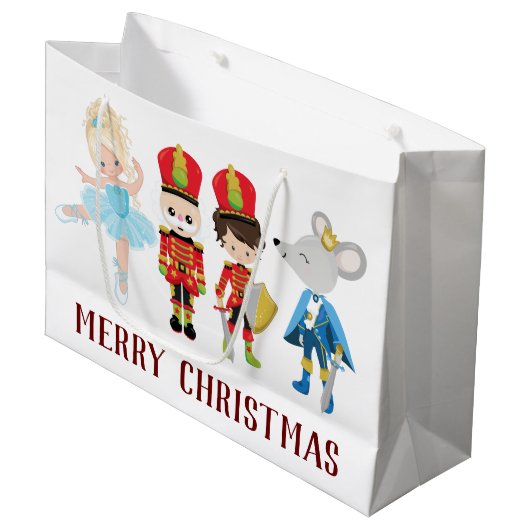 De Nutkraker, Clara, Muiskoning, Kerstmis Groot Cadeauzakje (Voorkant Gekanteld)