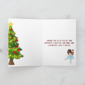 De Nutkraker, Clara, Soldaat Ballet Birthday Kaart (Binnen)