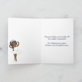 De Nutkraker Snow Queen Ballerina Kerstmis Feestdagen Kaart (Binnen)