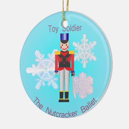 De Nutkraker - Speelgoed Soldaat Keramisch Ornament (Links)