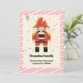 De Nutt Smacker kerstvakantie Kaart (Staand voorkant)