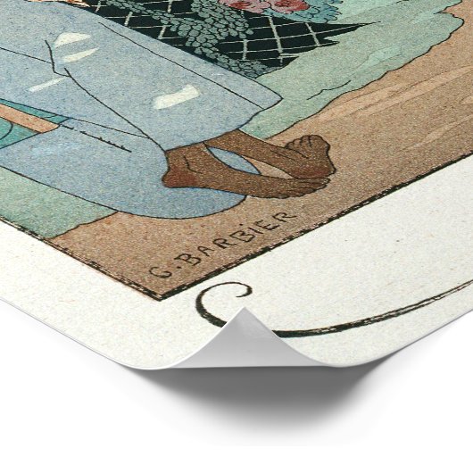 De nutteloze schoonheid (pochoir print) poster (Hoek)