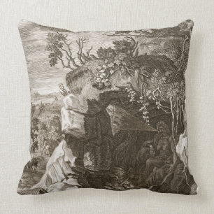 De Nymph Echo veranderde in Geluid, 1731 (graven) Kussen