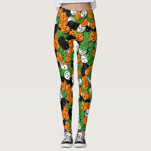De o-Lantaarn van de hefboom Beenkappen van Leggings (Voorkant)