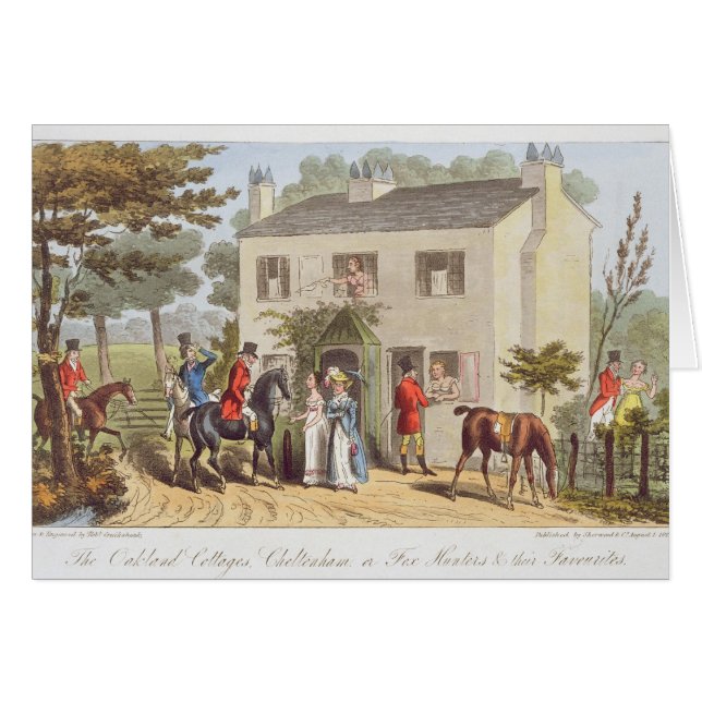 De Oakland Cottages, Cheltenham of Fox Hunters a (Voorkant Horizontaal)