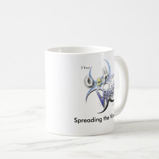 De OandAVirus.com Coffee-Mok Koffiemok (Voorkant rechts)
