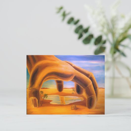 De Oasis Briefkaart (Staand voorkant)