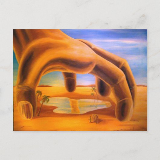 De Oasis Briefkaart (Voorkant)