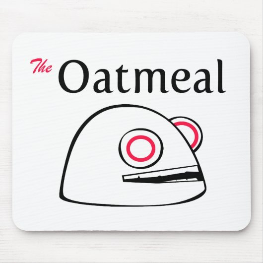 De Oatmeel Mousepad Muismat (Voorkant)