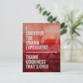 De Obama-experiment Briefkaart (Staand voorkant)