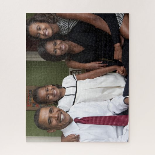 DE OBAMA-GEZIN LEGPUZZEL (Verticaal)