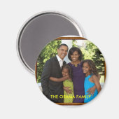 DE OBAMA-GEZIN MAGNEET (Voorkant / Achterkant)