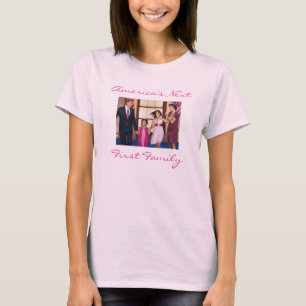 De Obamas: Amerika's volgende eerste familie T-Shi T-shirt