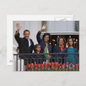 De Obamas Briefkaart (Voorkant / Achterkant)