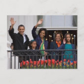 De Obamas Briefkaart (Voorkant)