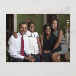 De Obamas Briefkaart