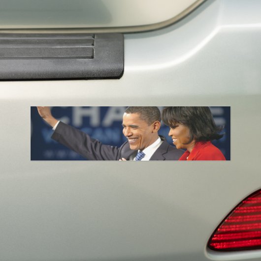 De Obamas-Bumpersticker Bumpersticker (Op auto)