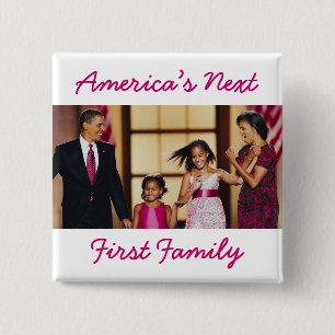 De Obama's: De volgende Button uit de 1e familie v
