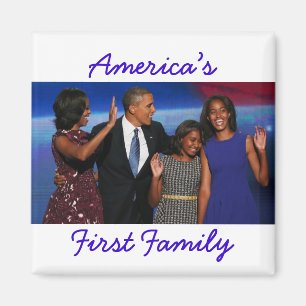 De Obamas: Magnet uit de eerste Amerikaanse famili