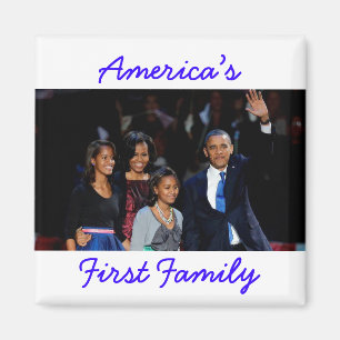De Obamas: Magnet uit de eerste Amerikaanse famili
