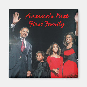 De Obamas: Magnet van de volgende 1e familie van A