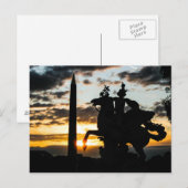 De Obelisk in de plaats van de concorde - Briefkaa Briefkaart (Voorkant / Achterkant)