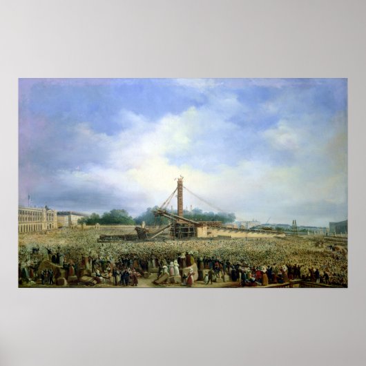 De Obelisk uit Luxor Poster (Voorkant)