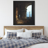 De Obelisk van Hubert Robert Canvas Afdruk (Insitu (Slaapkamer))