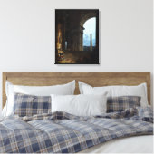 De Obelisk van Hubert Robert Canvas Afdruk (Insitu (Slaapkamer))
