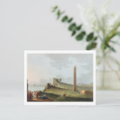 De Obelisken in Alexandrië, genaamd Cleopatra's Ne Briefkaart (Staand voorkant)