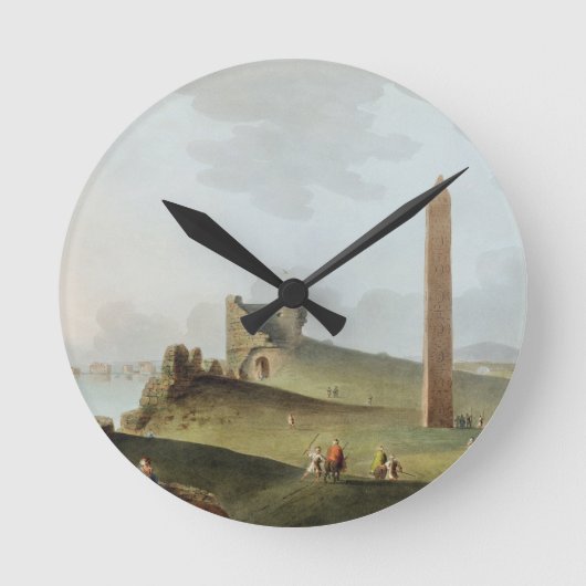 De Obelisken in Alexandrië, genaamd Cleopatra's Ne Ronde Klok (Voorkant)