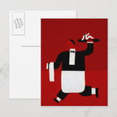 De ober 1998 briefkaart (Voorkant / Achterkant)