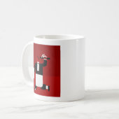 De ober 1998 koffiemok (Voorkant links)