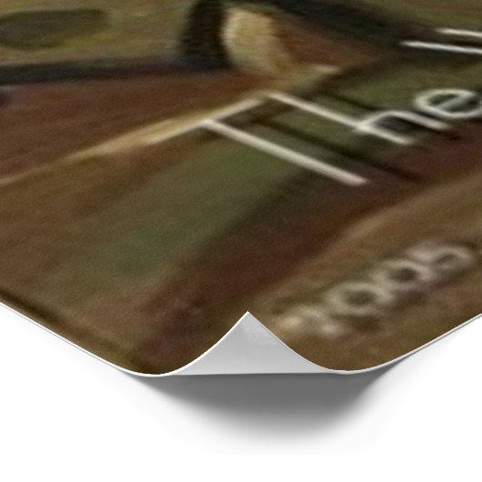 De ober II Poster (Hoek)